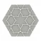 Hexagon Klinker Kerala Grå Matt-Satin 29x33 cm Preview